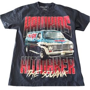 Box Lunch Graphic T-Shirt Stranger Things THE SQWAK size Medium short slv tee